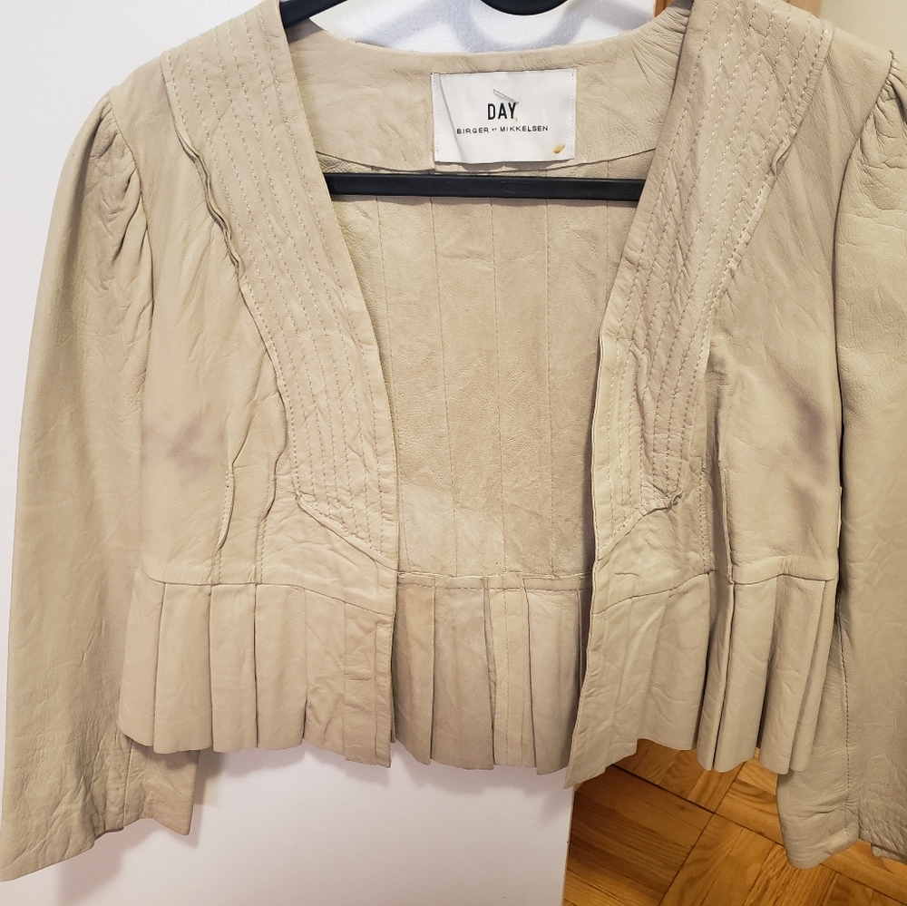 100% lamb leather jacket